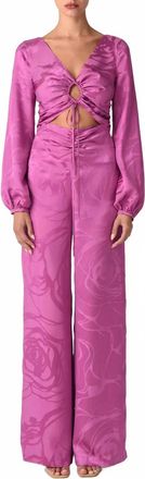 Silvia Tcherassi Odette Blouse In Magenta