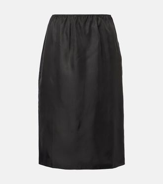 PRADA プラダ ロング・マキシ丈スカート 黒 XS 4103724O0354 PRADA(プラダ) スカート(レディース) - 海外通販のBUYMA
