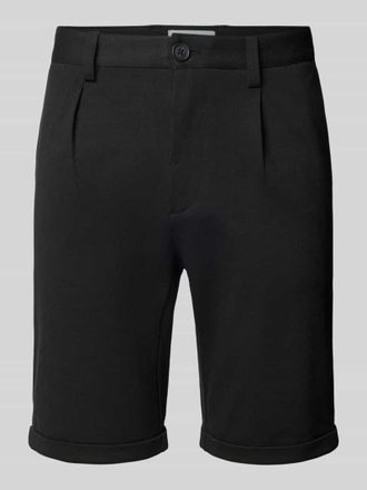 Lindbergh Lindbergh Bermudas mit Bundfalten in Black, Gr&ouml;&szlig;e XL