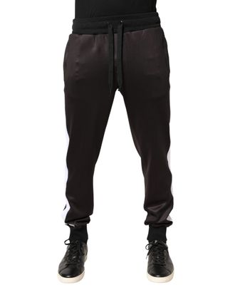 Dolce & Gabbana Mens Polyester Jogger Brown