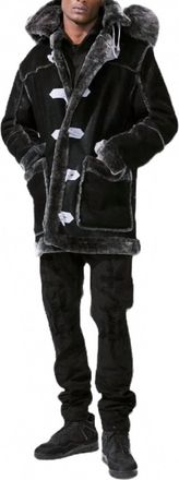 Jordan Craig Denali Shearling Jacket In Atmosphere Grey