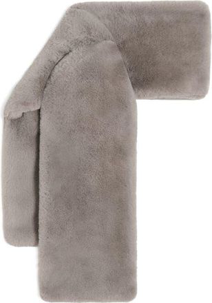 Apparis Kai Pluche Faux Fur Pull-Through Scarf in Granite at Nordstrom