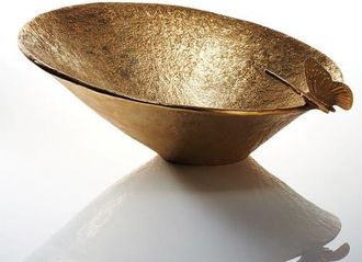 Lunares Nest Asymmetrical Bowl in Gold at Nordstrom
