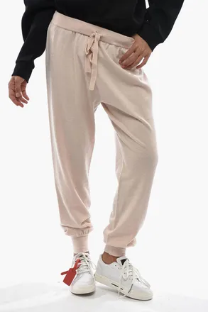 Fabiana Filippi TERRA Pantaloni in Cashmere con Elastico in Vita Fabiana Filippi