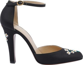 Valentino Garavani Hi Dolly Floral Embroidered Decollete