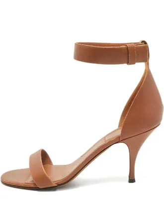 Givenchy leather strap sandals - women - Calf Leather/Calf Leather/Calf Leather - 40 - Brown