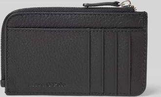 Marc O'Polo Portemonnaie mit Label-Detail in Black, Gr&ouml;&szlig;e 1