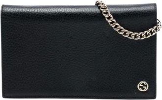Gucci Pre-owned Cross Body Bags, female, Black, Size: ONE SIZE Pre-owned Vintage Cross Body Bag