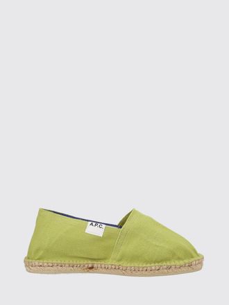 A.P.C. A. P.C. Cotton Espadrilles with Round Toe and Low Heel