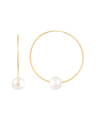 Splendid Pearls 14K 6-7Mm Pearl Earrings