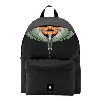 Marcelo Burlon Backpacks, male, Black, Size: ONE SIZE Wings Backpack
