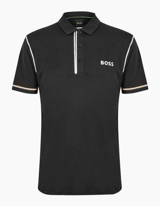 HUGO BOSS Mens Paddytech Goc 10270219 01 - Black - Size: 46
