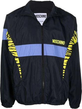 Moschino Zwarte Casual Lange Jas voor Mannen - Heren - Zomerjassen - Zwart - M - Nylon - Jassen