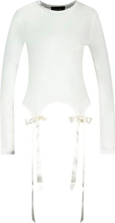 Simone Rocha Donna, Top, Beige, XS, new