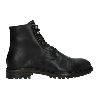 Blackstone Schoenen, Heren, Zwart, 42 EU, Leer, Lester - Black - Lace-ups