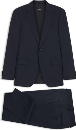 BOSS Two-piece slim-fit suit in virgin wool