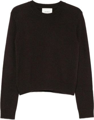 Lisa Yang Mable Sweater - Dames - Cashmere truien - Bruin - XS - Kasjmier - Truien & Vesten