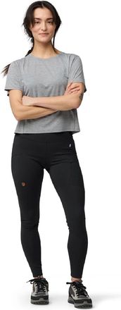 Fj&auml;llr&auml;ven Womens Abisko Tights Black XS