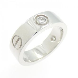 Cartier White Gold White Gold (18K) Band Ring (Pre-Owned)