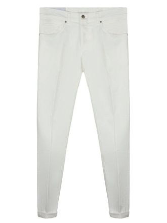Dondup Milk White George Cotton Trousers