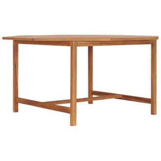 vidaXL Tavolo Da Giardino 150x150x75 Cm In Legno Massello Di Teak Vidaxl