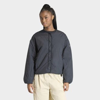 adidas Outdoorjacke ADIDAS SPORTSWEAR W ALL SZN LIN J, Damen, Gr. XXL, schwarz, Obermaterial: 100% Polyamid, Rundhals, Jacken Outdoorjacke