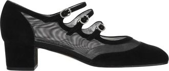 Carel Stijlvolle Kinight Sneakers - Dames - Pumps - Zwart - 36 EU - Leer - Schoenen