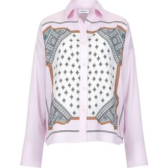 C&acirc;llas Milano Sirene Scarf front shirt in Pink/pink at Nordstrom, Size 6 It