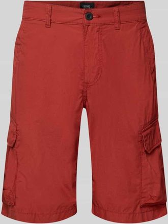 Camel Active Bermudas mit Cargotaschen in Rot, Gr&ouml;&szlig;e 40