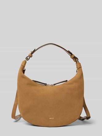 Abro Abro Hobo Bag aus echtem Leder Modell NANA in Hellbraun, Gr&ouml;&szlig;e 1