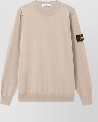 Stone Island ribbed cotton sweater