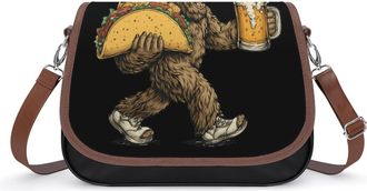 Generic Mexican Bigfoot Crossbody Bags for Women Shoulder Messenger Bag Purse Handbags