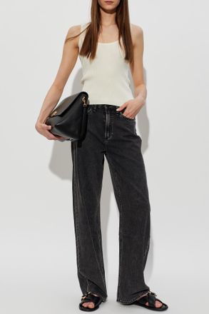 Rag & Bone Jeans With Straight-leg Cut, Womens, Grey