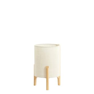 Light & Living L&aacute;mpara De Mesa - Litto - Natural - Madera - - Light&living