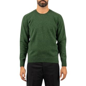 Brooksfield Maglieria Girocollo - - Knitwear - Uomo - Verde - L