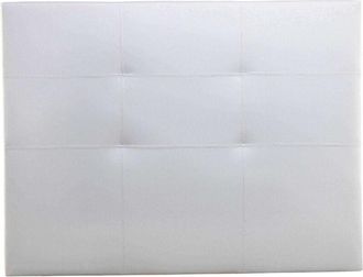 RELAX Cabecero De Cama Tokio Tapizado En Polipiel Blanco - Cama De 105