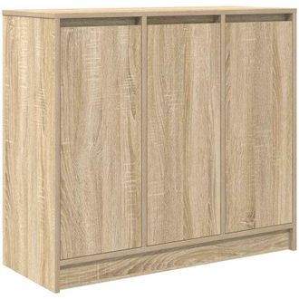 vidaXL Sideboard Sonoma Oak 85x34x76 cm Engineered Wood Vidaxl