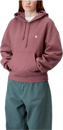 Carhartt Work in Progress Hoodies & sweatvesten, Dames, Roze, L, Hoodie in Dusky Pink
