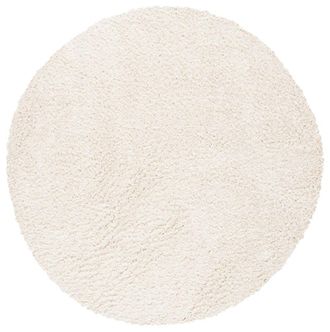 Safavieh Alfombra de polipropileno blanco, 160 cm