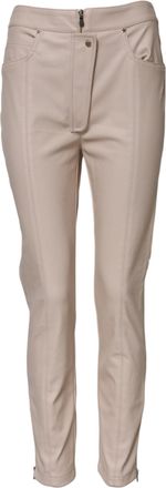 Elisabetta Franchi High Waist Tape Womens Pants