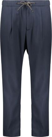 Herno Pantaloni con coulisse - Blu