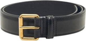 Gucci Pre-owned Belts, male, Black, Size: ONE SIZE Pre-owned Vintage Belt