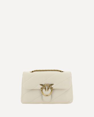 Pinko Love Classic leather Shoulder Bag Female UNI