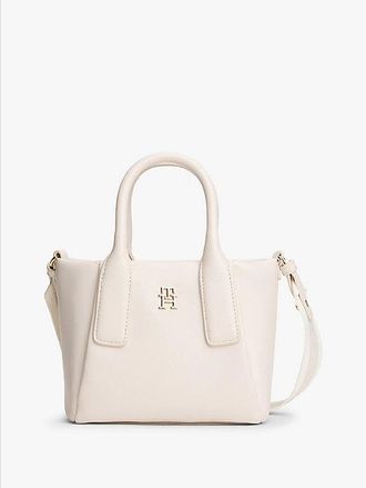 Tommy Hilfiger Bolso tote Essential con logo metalizado