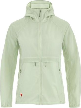 Fj&auml;llr&auml;ven High Coast Wind Hoodie Windjacke f&uuml;r Damen | gr&uuml;n