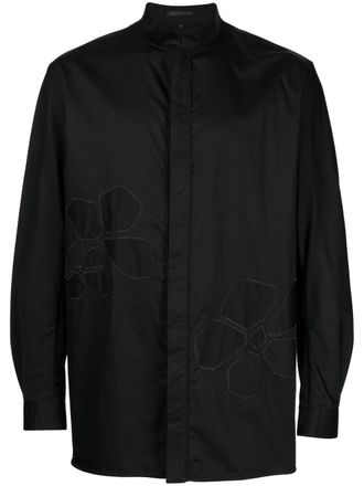 Shiatzy Chen Camicia con ricamo - Nero