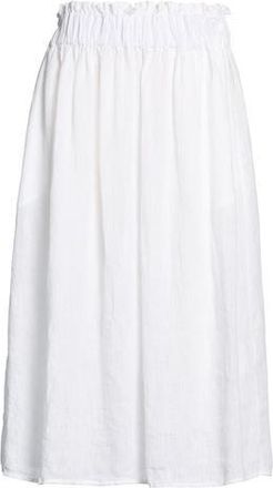 120% Lino BOTTOMWEAR - Midi skirts sur YOOX.COM