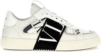 Valentino Garavani Vl 7N Sneakers - Heren - Sneakers - Wit - 40 1/2 EU - Leer - Schoenen