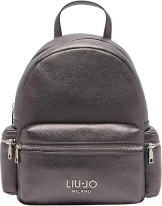 Liu Jo Evrim Rugzak - Dames - Rugzakken - Grijs - ONE Size - Polyester - Tassen