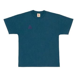 Nike ACG Small Logo Embroidered Short Sleeve Blue / Purple Royal blue BQ7343-347